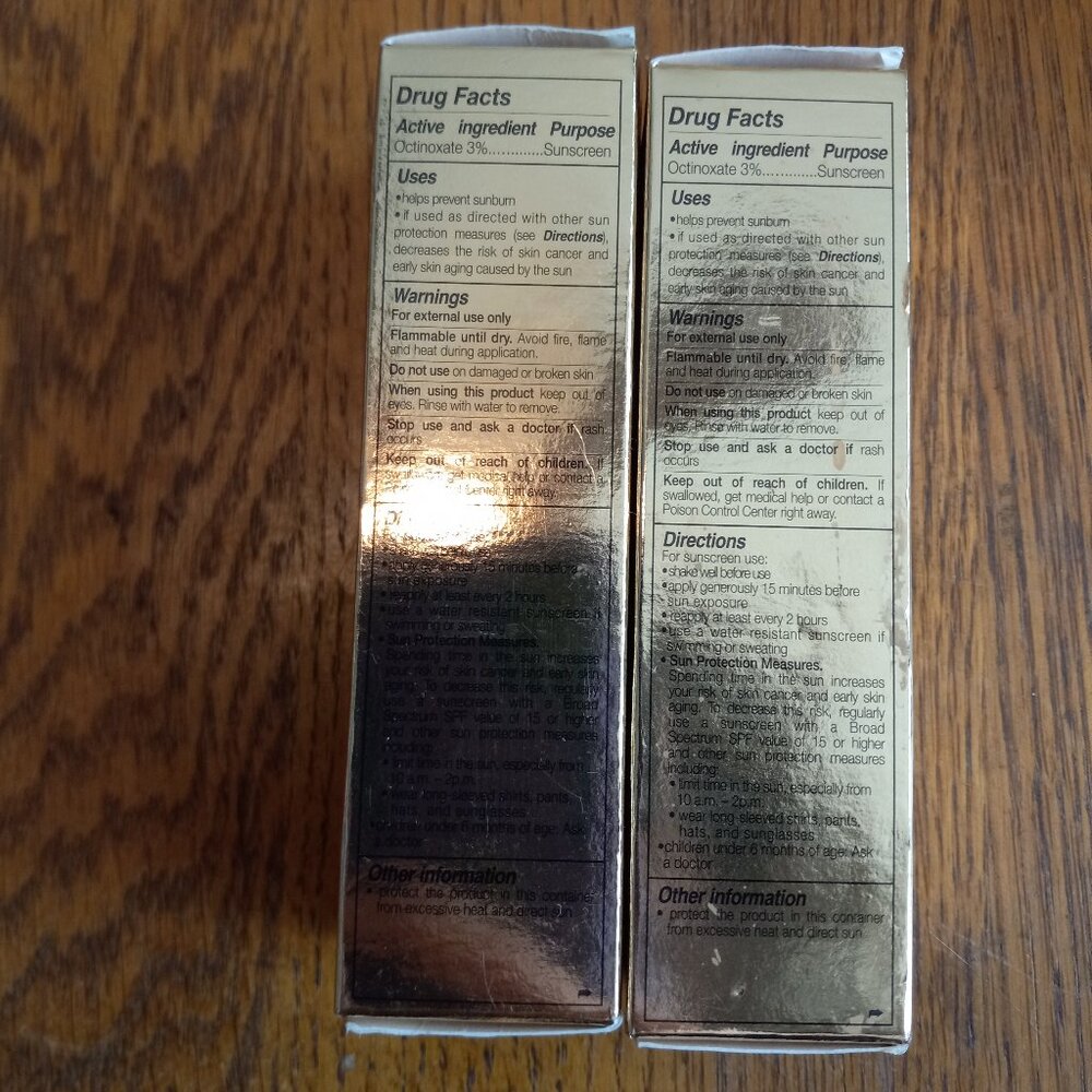 NIB Lot of 2 YSL All Hours Foundation B80 Chocolate .84oz each - Picture 8 of 16